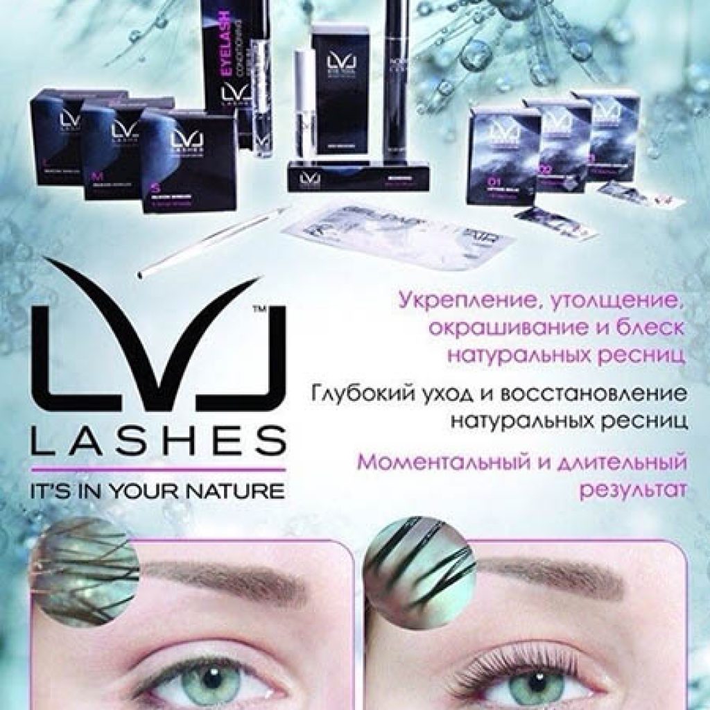 Набор марки LVL Lashes