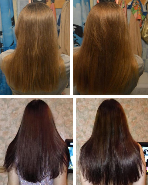 Касторовое масло для роста волос до и после thumbnail