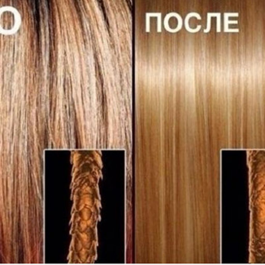 Структура волоса