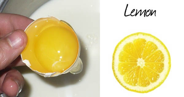 Яично-лимонная маска